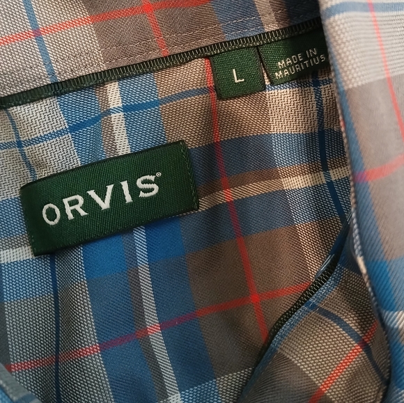 Orvis Casual Button Down Shirt Men's Size Large - Picture 3 of 4